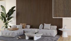 FC47 Weathered Oak Slat Wall Panelling