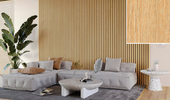 FC76 Valley Oak Slat Wall Panelling
