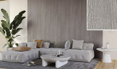 FC78 Timeless Grey Oak Slat Wall Panelling