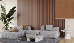 FC Brass Slat Wall Panelling