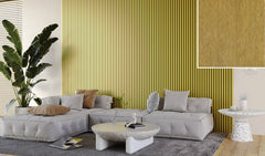 FC Gold Slat Wall Panelling