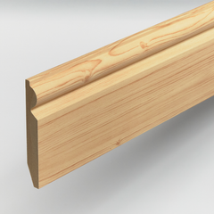 116mm MDF Torus Skirting Boards