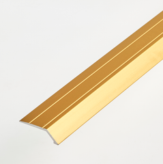 2.7m Metal 8mm Ramp Silver/Gold Self Adhesive