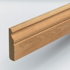 95mm Regency Real Wood Skirting Board