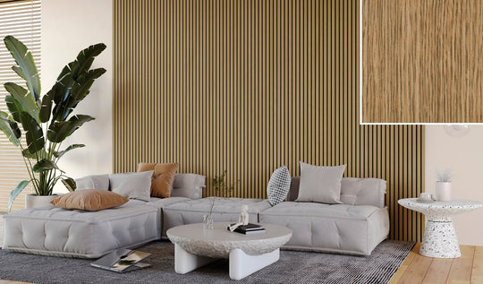 FC42 Noble Oak Slat Wall Panelling