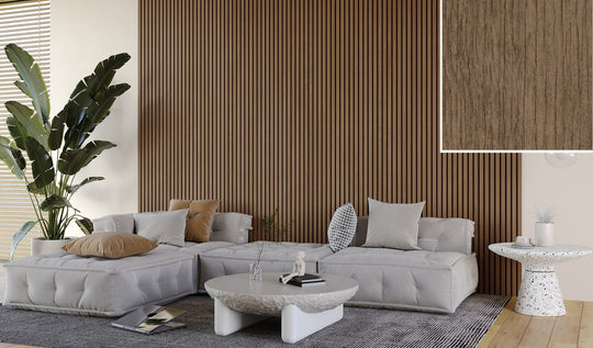 FC46 Olive Slat Wall Panelling