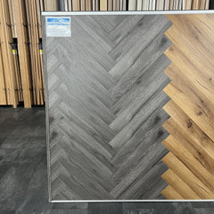 Light Luxury 12mm Herringbone - Century Oak