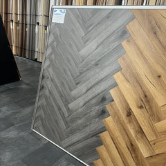 Light Luxury 12mm Herringbone - Century Oak