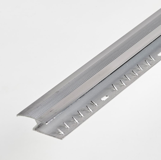 0.9m Metal Laminate to Carpet Zig-Zag Silver/Gold