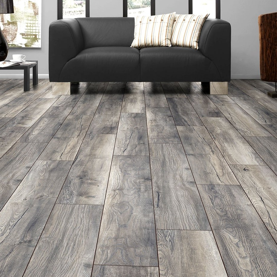 Kronotex Robusto Harbour Oak Grey 12mm Laminate Flooring – Mersey Flooring