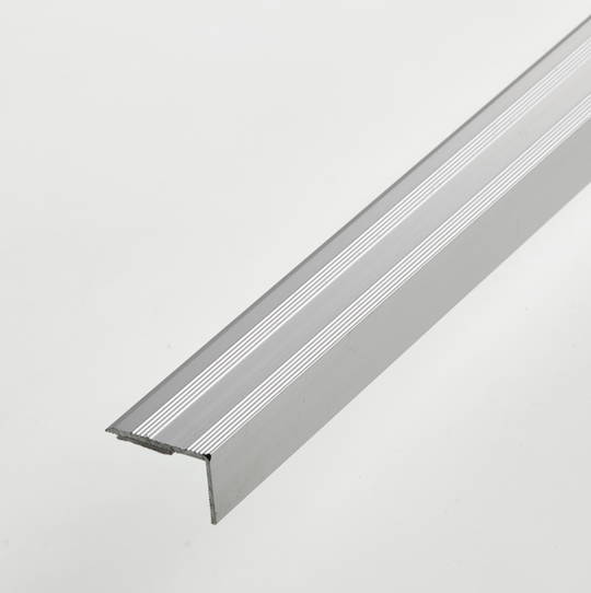 2.7m Metal 14mm Stairnosing Gold/Silver Self Adhesive