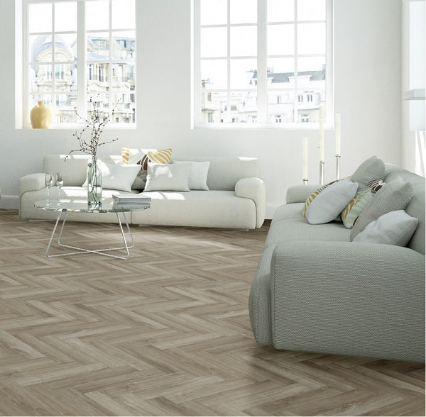 Chene Firmfit LVT Herringbone CW - 1860 – Mersey Flooring